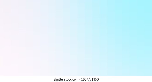 Light Pink, Blue vector texture in rectangular style. Modern design with rectangles in abstract style. Pattern for business booklets, leaflets