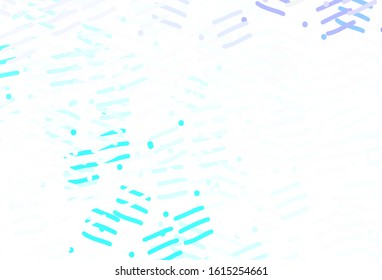 Light Pink, Blue vector texture with colored lines. Glitter abstract illustration with colorful sticks. Smart design for your business advert.