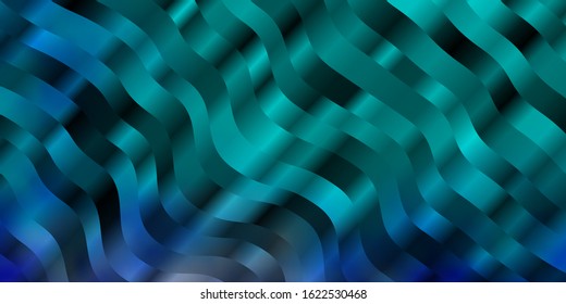 Light Pink, Blue vector texture with circular arc. Colorful geometric sample with gradient curves.  Pattern for websites, landing pages.