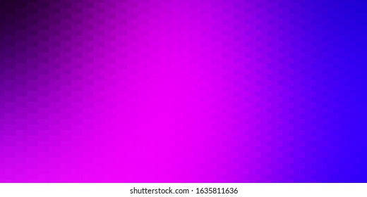 Light Pink, Blue vector texture in rectangular style. Rectangles with colorful gradient on abstract background. Template for cellphones.