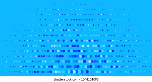 Light Pink, Blue vector texture with circles. Illustration with set of shining colorful abstract spheres. Pattern for websites, landing pages.