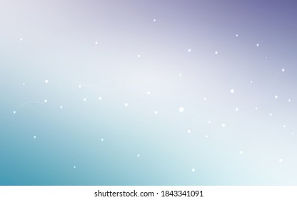 Light Pink, Blue vector texture with disks. Glitter abstract illustration with blurred drops of rain. Beautiful design for your business natural advert.