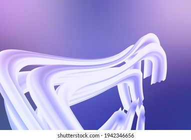 Hellrosa, blaue Vektorstruktur mit wry lines. Farbige geometrische Probe mit Farbverlauf-Linien.  Muster für Ihr Business-Design.