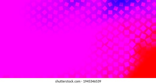 Textura vectorial azul rosa claro en forma rectangular. Diseño moderno con rectángulos de estilo abstracto. Patrón de folletos y volantes para empresas