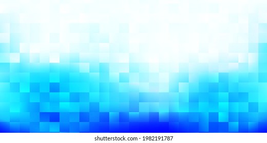 Light pink, blue vector texture with memphis shapes. Colorful abstract forms with gradient in simple style. Background for cell phones.