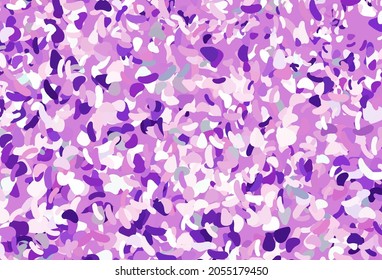 Color rosa claro, textura vectorial azul con formas aleatorias. Ilustración simple y colorida con formas abstractas de gradiente. Mejor diseño inteligente para su negocio.