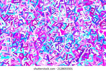 Light Pink, Blue vector texture with abstract forms. Illustration with colorful gradient shapes in abstract style. Simple design for your web site.