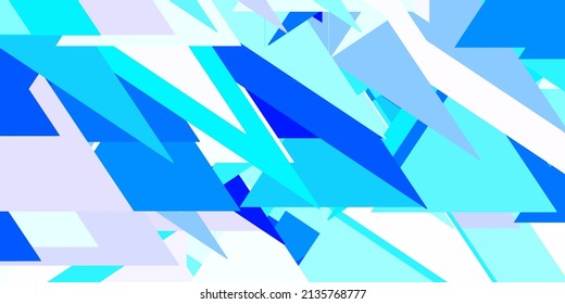 Light pink, blue vector texture with random triangles. Illustration with abstract colorful triangle shapes. Design for your wallpapers.