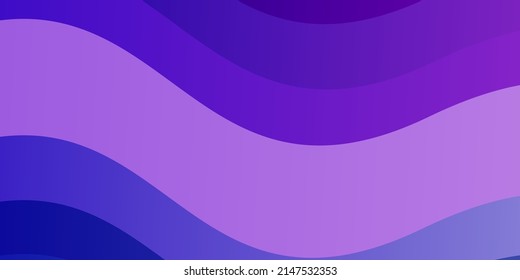 Light Pink, Blue vector texture with circular arc. Colorful geometric sample with gradient curves.  Best design for your posters, banners.