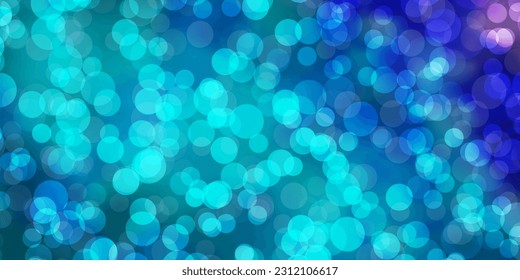 Textura vectorial azul rosa claro con discos. Resumen de diseño decorativo en estilo gradiente con burbujas. Diseño para sus comerciales.