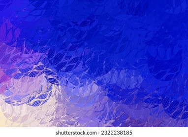 Textura vectorial azul rosa claro con formas abstractas. Ilustración simple y colorida con formas abstractas de gradiente. Diseño sencillo para su sitio web.