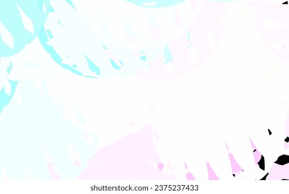Textura vectorial azul rosa claro con formas abstractas. Diseño decorativo en estilo abstracto con formas aleatorias. Fondo para un teléfono móvil.