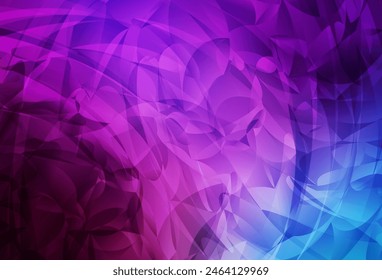 Light Pink, Blue vector texture with abstract forms. Simple colorful illustration with abstract gradient shapes. Best smart design for your business.