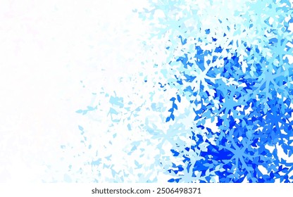 Rosa claro, textura de Vector azul con formas abstractas. Ilustración colorida simple con Formas de gradiente abstracto. Diseño moderno para su tarjeta de visita.