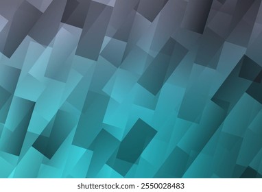 Cor-de-rosa claro, textura vetorial azul em estilo retangular. Design decorativo em estilo abstrato com retângulos. O modelo pode ser usado como um plano de fundo.