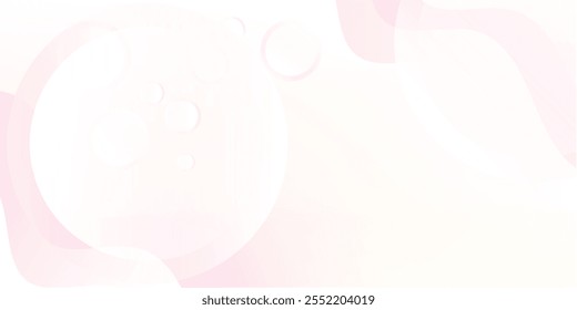 Light Pink, Blue vector texture with disks. Illustration with set of shining colourful abstract circles. New design for ad, poster, banner of your website.