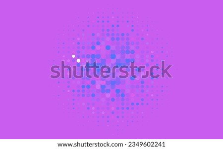 Light Pink, Blue vector texture with disks. Modern abstract illustration with colorful water drops. Pattern for ads, leaflets.