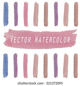 Light pink blue vintage banner
