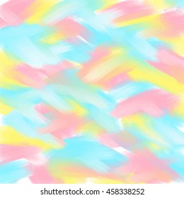 Light pink blue yellow love pastel background in vintage summer