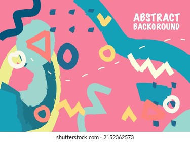 Light Pink Color Background Design