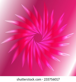 Light pink curled in a circular motion background