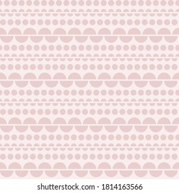 Light Pink Dotted Vector graphic seamless pattern