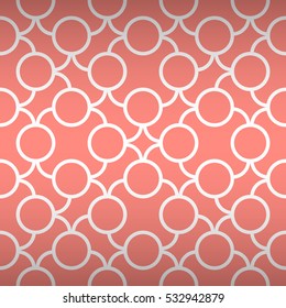 Light pink geometric seamless pattern background in ancient style.