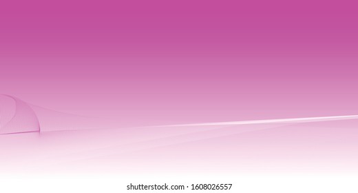 Light pink gradient fill vector background, empty blank template, futuristic technology modern graphic