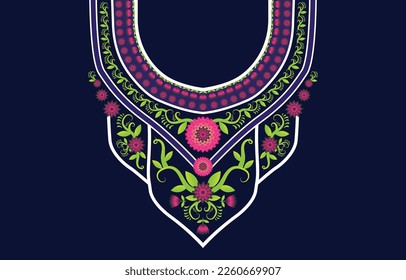 Diseño de patrones de adornos de collares de gradiente rosa claro, vector, mujer