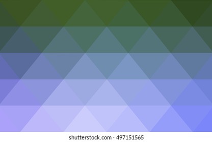Light pink, green low poly template. Brand-new colored illustration in blurry style with gradient. Brand-new style for your business design.