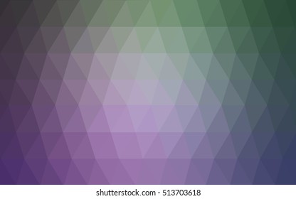 Light pink, green low poly background. Colorful abstract illustration with gradient. Brand-new design for your business.