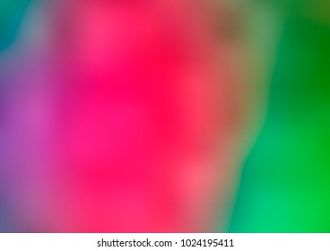 Light Pink, Green vector abstract template. Creative illustration in halftone style with gradient. The completely new template can be used for your brand book.
