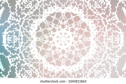 Light Pink, Green vector abstract doodle wallpaper. Decorative shining childish illustration with doodles on abstract template. Hand painted design for web, wrapping, wallpaper.