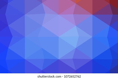 Light Pink, Green vector abstract polygonal background. Glitter abstract illustration with an elegant design. A completely new template for your business design.