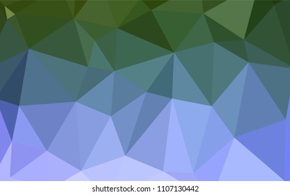 Light Pink, Green vector abstract polygonal template. Colorful abstract illustration with gradient. That pattern can be used as a part of a brand book.