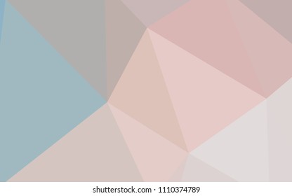 Light Pink, Green vector abstract polygonal template. Colorful illustration in polygonal style with gradient. Template for cell phone's backgrounds.