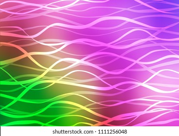 Light Pink, Green vector abstract doodle texture. Colorful illustration in abstract style with doodles and Zen tangles. A completely new design for your business.
