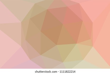 Light Pink, Green vector abstract polygonal background. Creative geometric illustration in Origami style with gradient. Brand new style for your business design.