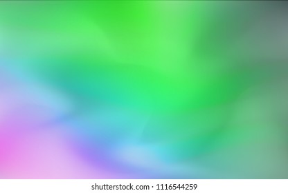 Light Pink, Green vector abstract texture. Colorful illustration in abstract style with gradient. The textured pattern can be used for background.