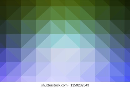 Light Pink, Green vector abstract polygonal template. Polygonal abstract illustration with gradient. Template for cell phone's backgrounds.