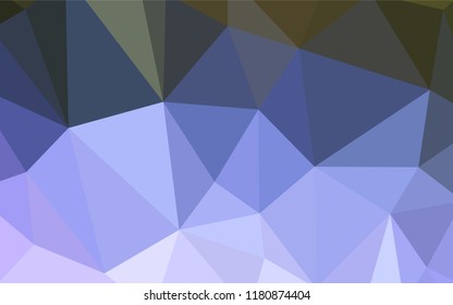 Light Pink, Green vector abstract polygonal background. Geometric illustration in Origami style with gradient.  Brand new design for your business.