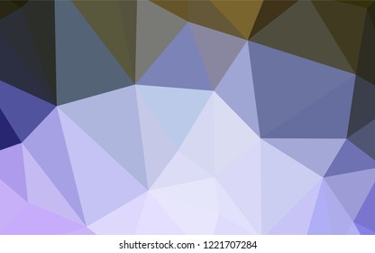 Light Pink, Green vector abstract polygonal template. Modern abstract illustration with triangles. A new texture for your web site.