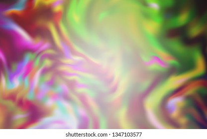 Light Pink, Green vector abstract blurred layout. Abstract colorful illustration with gradient. New design for your business.