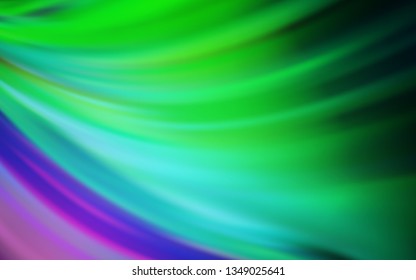 Light Pink, Green vector abstract blurred background. A completely new colored illustration in blur style. Background for designs.