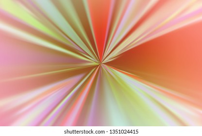 Light Pink, Green vector abstract blurred layout. An elegant bright illustration with gradient. New style design for your brand book.