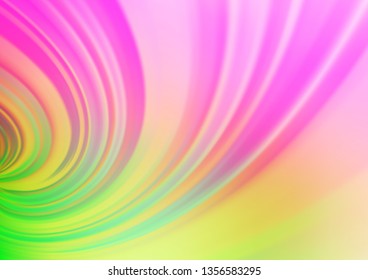 Light Pink, Green vector abstract blurred template. Colorful illustration in blurry style with gradient. A completely new template for your design.
