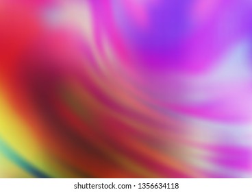 Light Pink, Green vector abstract background. Colorful illustration in blurry style with gradient. The best blurred design for your business.