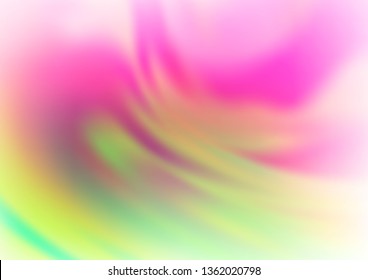 Light Pink, Green vector abstract bright background. Modern geometrical abstract illustration with gradient. The best blurred design for your business.