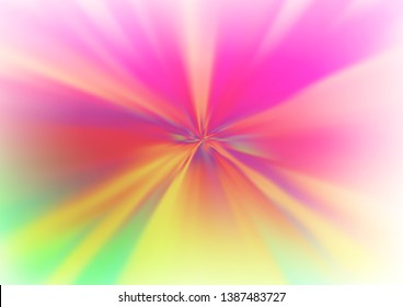 Light Pink, Green vector abstract blurred background. Creative illustration in halftone style with gradient. Brand new style for your business design.