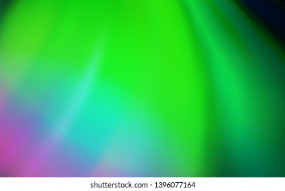 Light Pink, Green vector abstract bright pattern. Abstract colorful illustration with gradient. New design for your business.